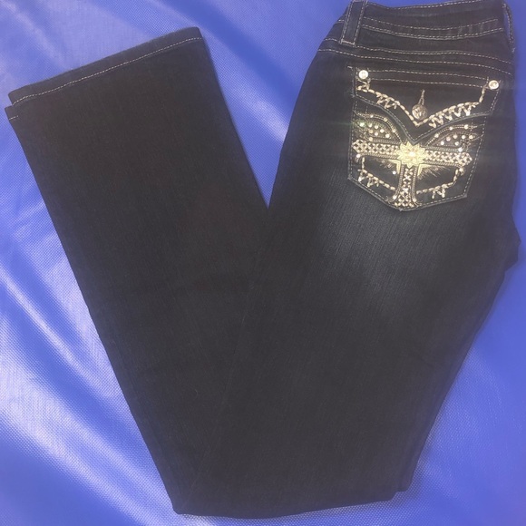 Miss Me new without tags Jeans size 28 bootcut - Picture 2 of 8